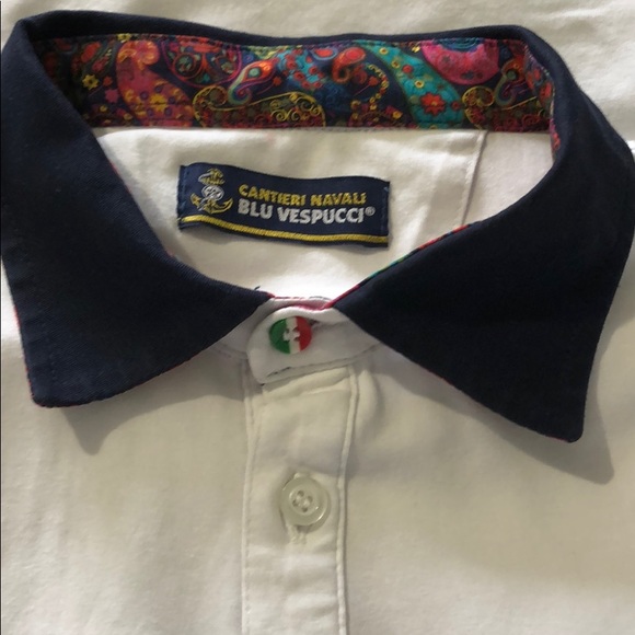 Blu Vespucci Boys / Young adult Polo short sleeve shirt Sz L - Picture 3 of 8